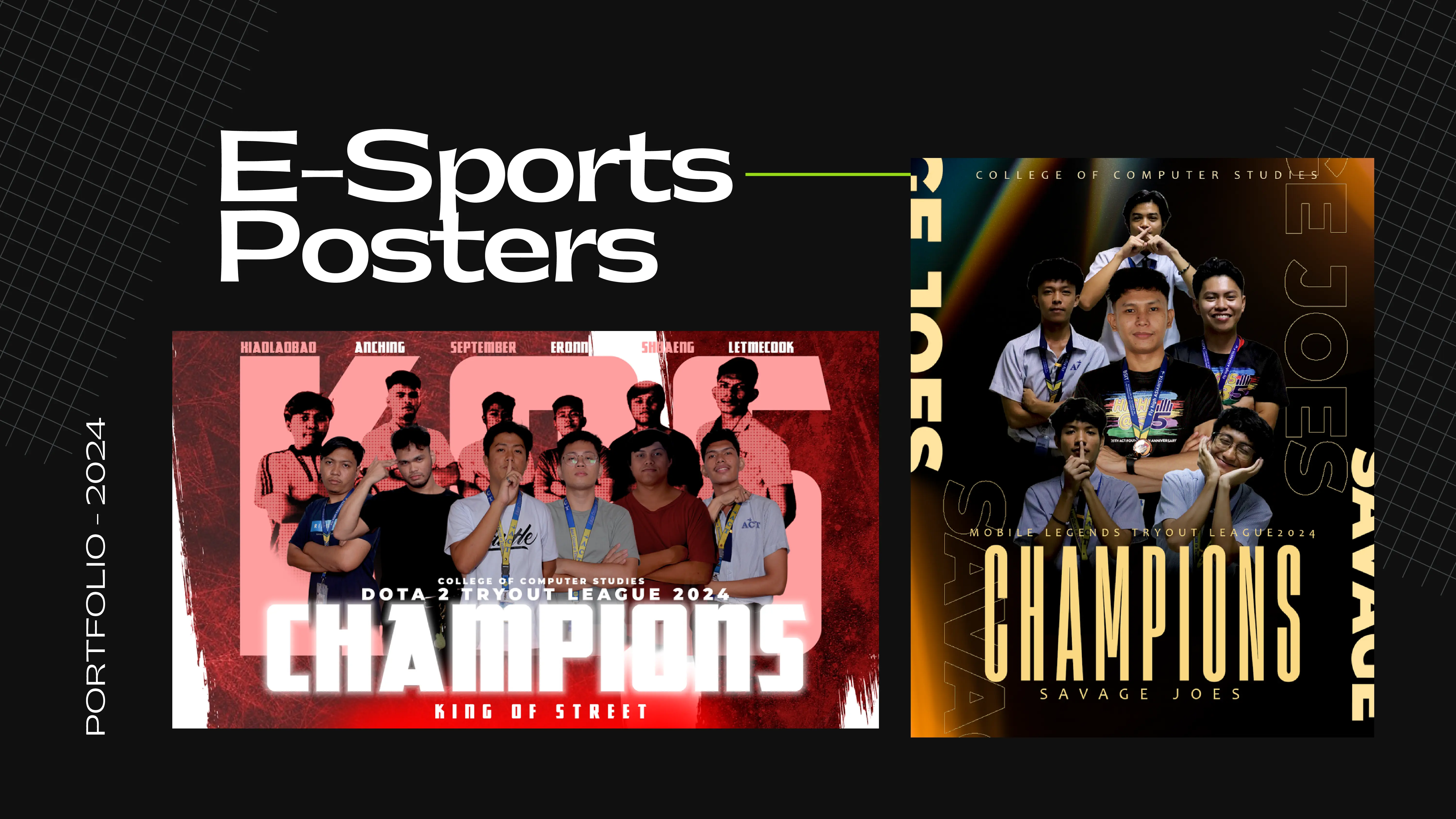 Esports graphic personal work