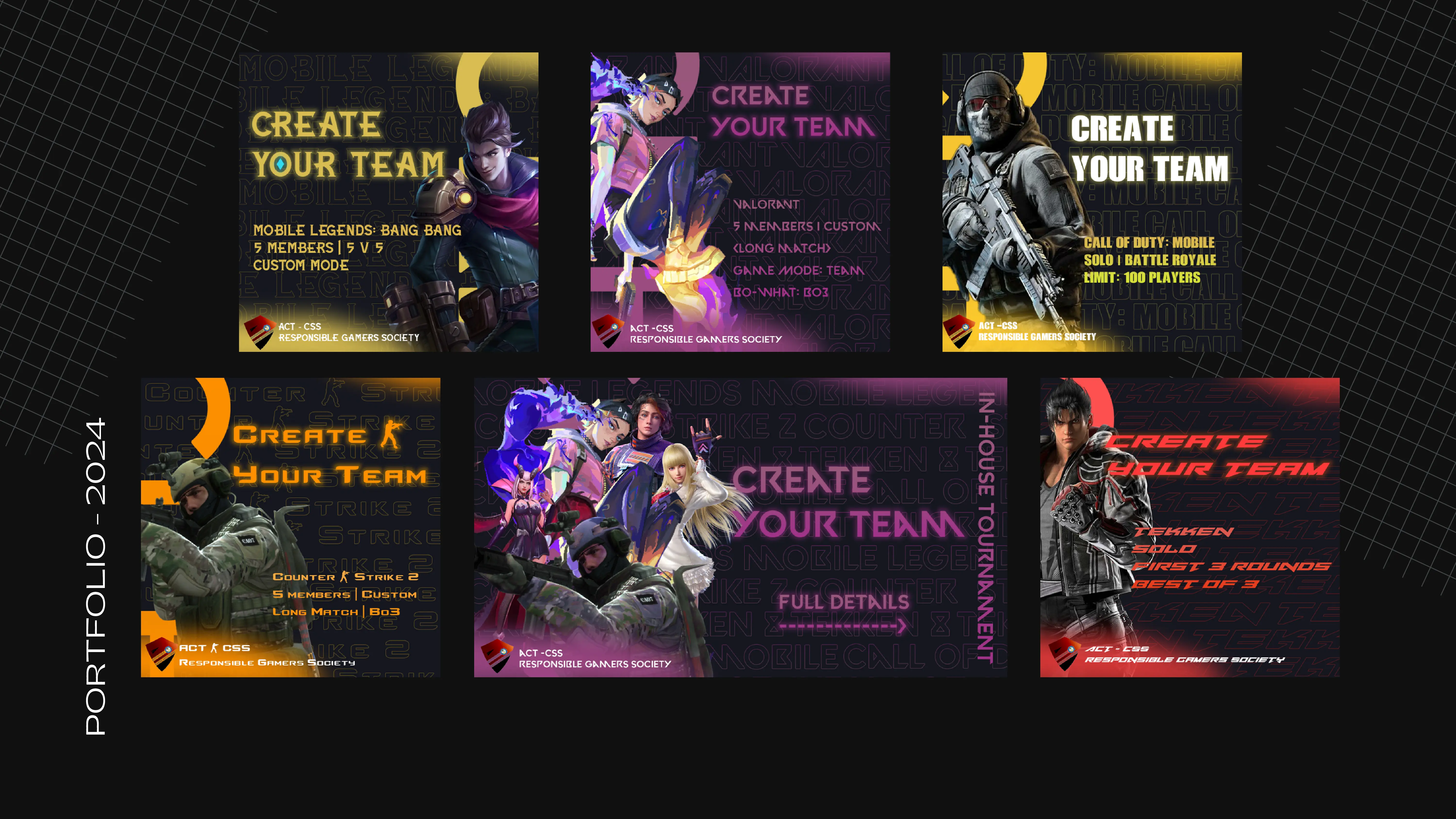 Esports graphic personal work 3